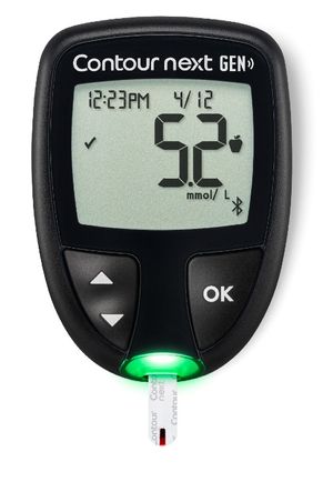 CONTOUR NEXT blood glucose meter